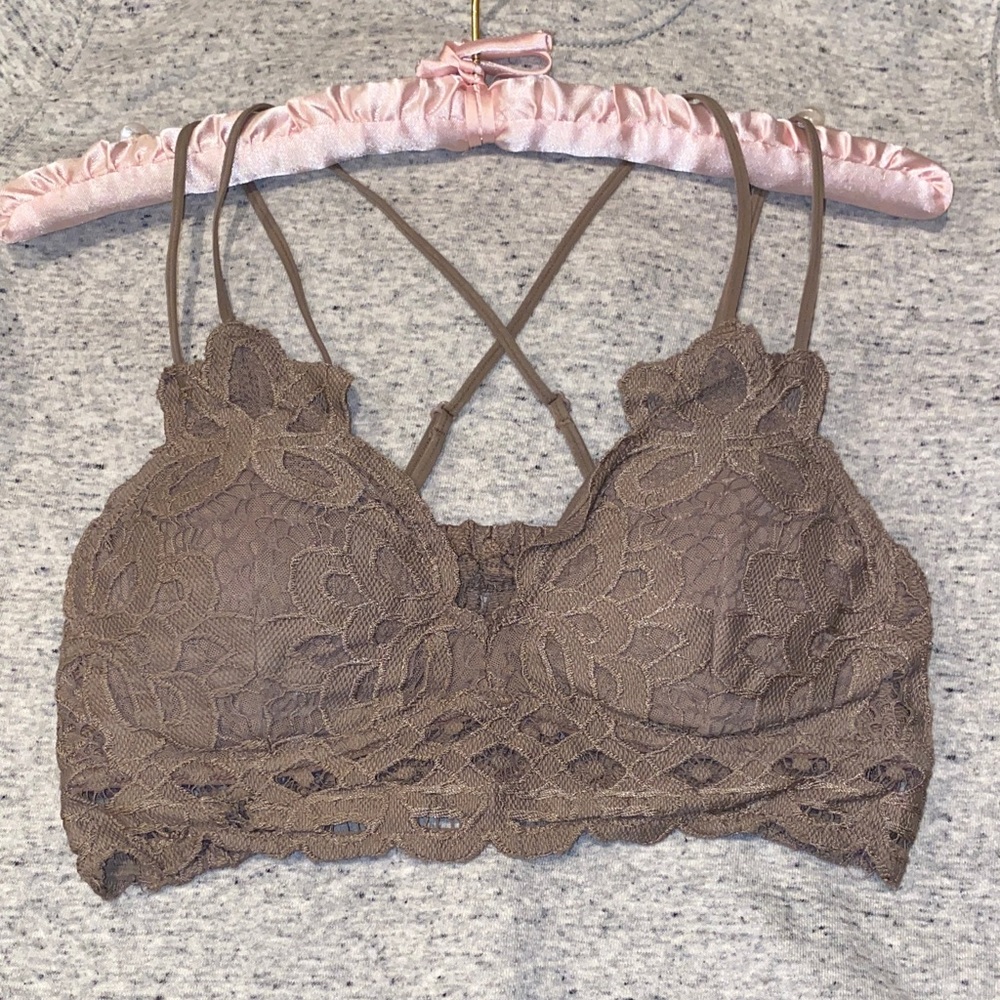 Chocolate Bralette Size Small